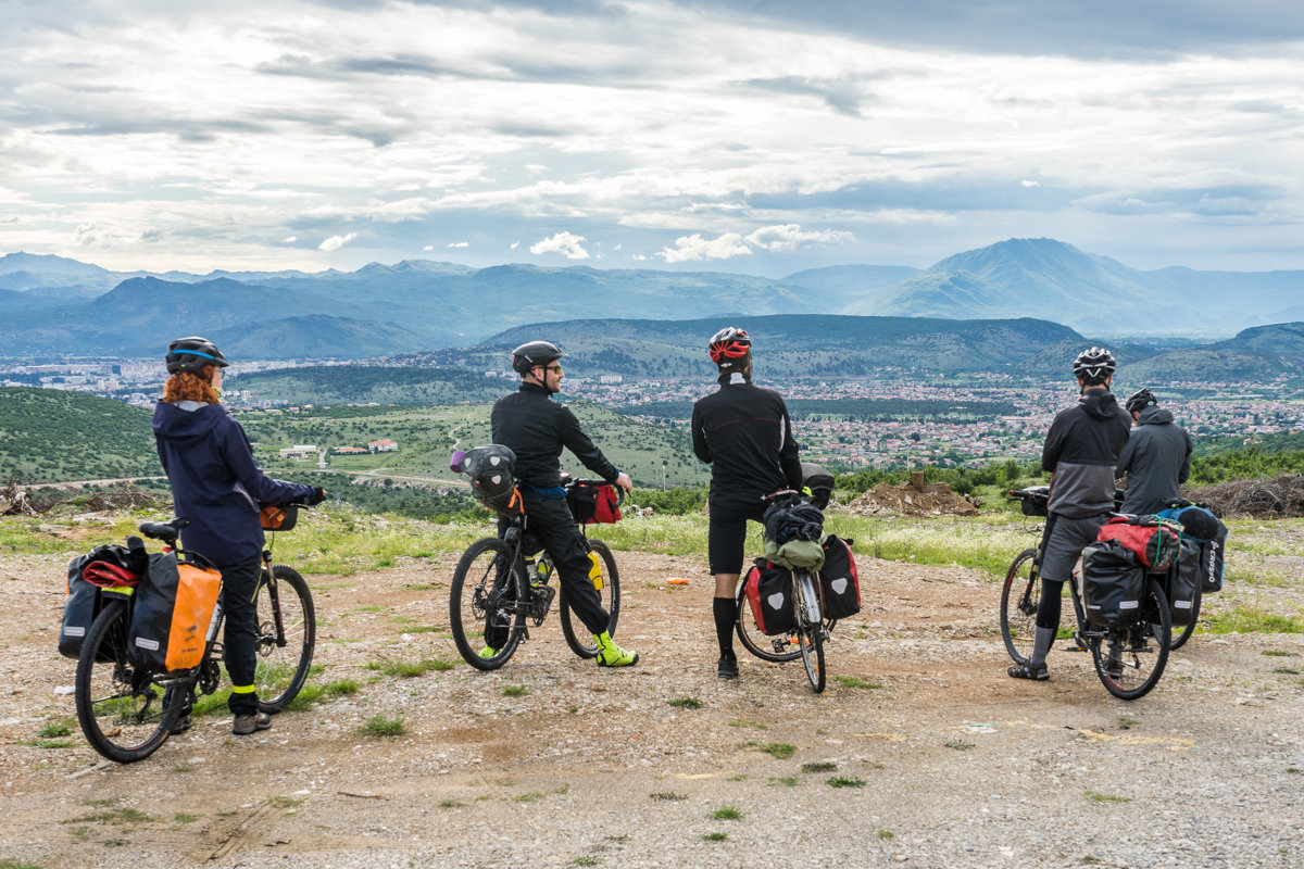 Montenegro Juodkalija unsupported backpacking MTB - hike and bike